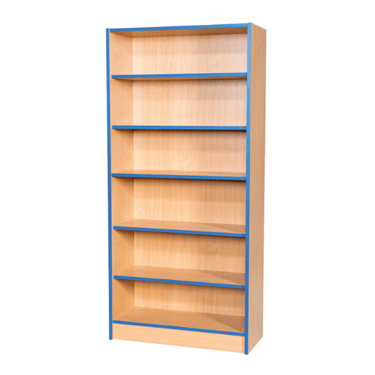 750mm Wide Flat Top Library Bookcase • OWL School Furniture